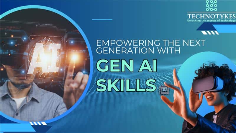 Gen AI skills training empowering the next generation with future-ready technology.