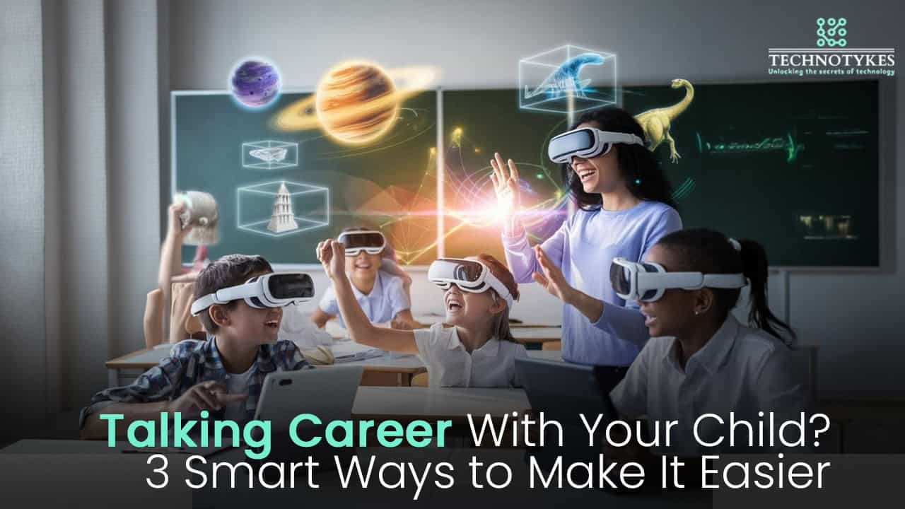 Exploring STEM education with kids using virtual reality technology at Techno Tykes.